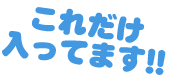これだけ入ってます!!